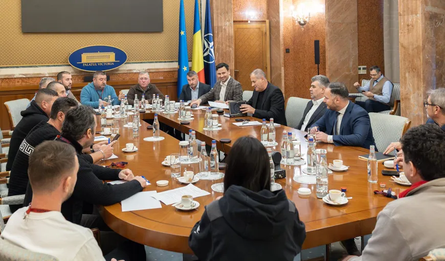 Marcel Ciolacu a convocat mai mulți miniștri la Guvern după ce negocierile cu transportatorii și fermierii au eșuat: ”Avem disponibilitate totală la dialog”