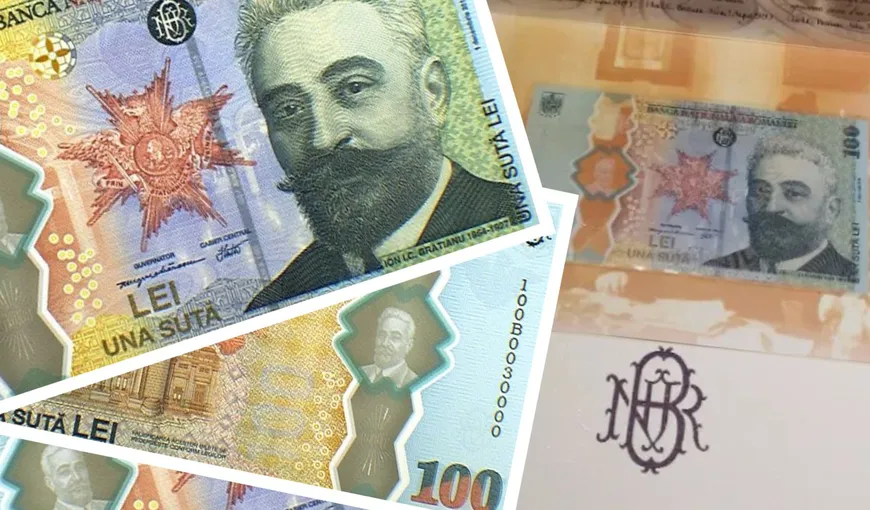 Cu cât se vinde bancnota aniversară de 100 de lei cu I. C. Brătianu. Scoți un profit bun dacă ai o astfel de piesă