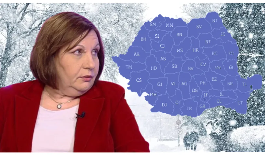 Urgia albă mătură din nou România! Elena Mateescu anunț de ultimă oră despre cum va fi vremea în următoarele zile
