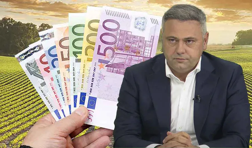 Bani pentru agricultori. Ministrul Florin Barbu anunţă plăţi de 100 de euro la hectar