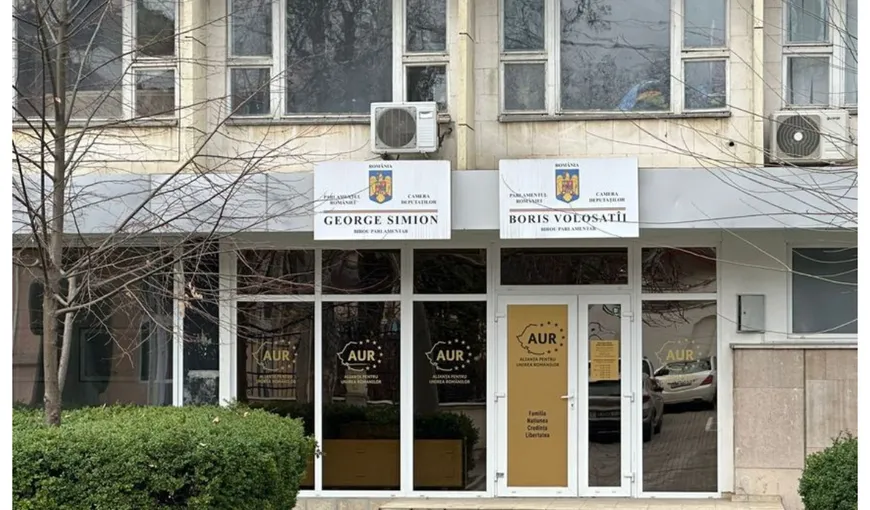 George Simion este acuzat că are un birou parlamentar ilegal în Chişinău. Liderul AUR are interdicţie până în 2028 în Republica Moldova