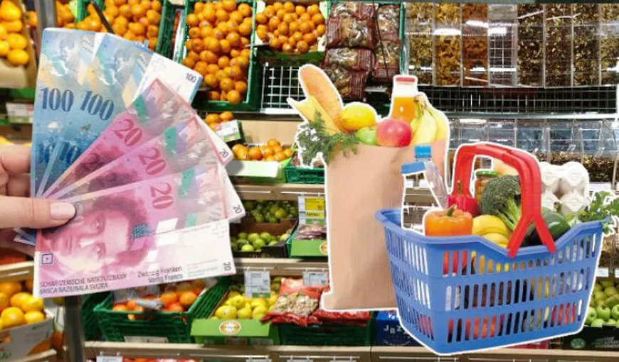 O româncă a dezvăluit prețurile uriașe dintr-un supermarket din Elveția. Salariul pe o lună nu-ți ajunge pentru cumpărăturile pe o săptămână