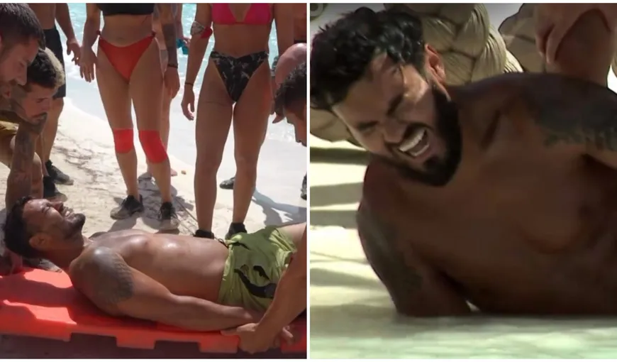 Jador s-a accidentat grav la Survivor All Stars. Artistul a urlat de durere: „Era vânăt, i-a pocnit piciorul”