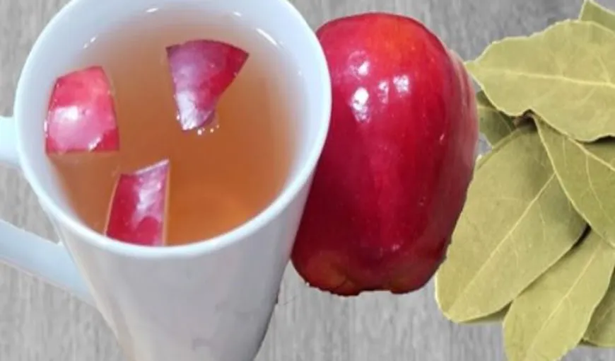 De ce să combini măr cu frunze de dafin. Băutura care înlocuiește medicamentele și îți apără sănătatea