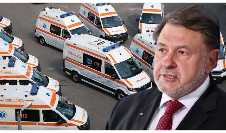Alexandru Rafila aruncă bomba! ”Avem nevoie de 2.000 de ambulanţe noi în ţară, parcul auto e îmbătrânit”