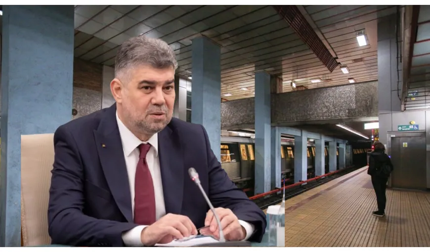 Investiție uriașă în cea mai aglomerată magistrală de metrou, Berceni-Pipera. Marcel Ciolacu: „Nicuşor Dan a recunoscut că nu e pregătit să preia metroul la Bucureşti”