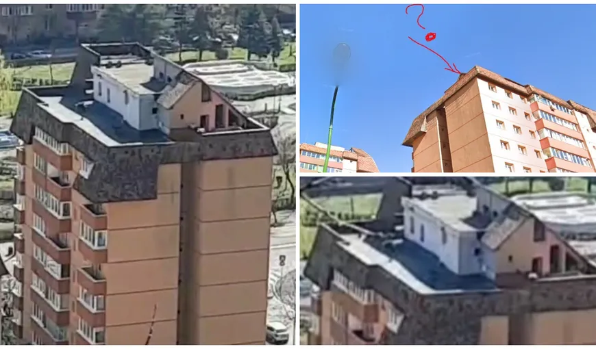 Un brașovean și-a construit casă pe acoperișul unui bloc de opt etaje. Autoritățile nu au putut lua măsuri, proprietarul a avut autorizație de construire
