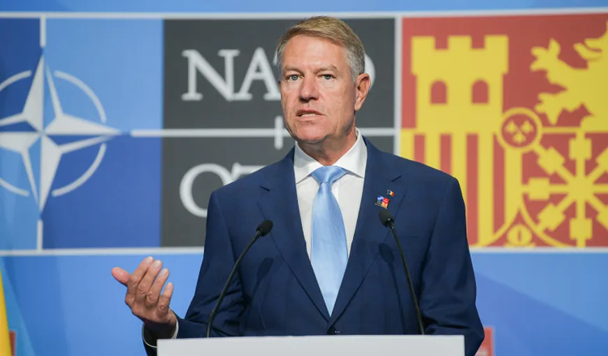 Klaus Iohannis și-a anunțat candidatura la NATO. Președintele României vrea să fie următorul secretar general: „Îmi asum această candidatură cu toată responsabilitatea”