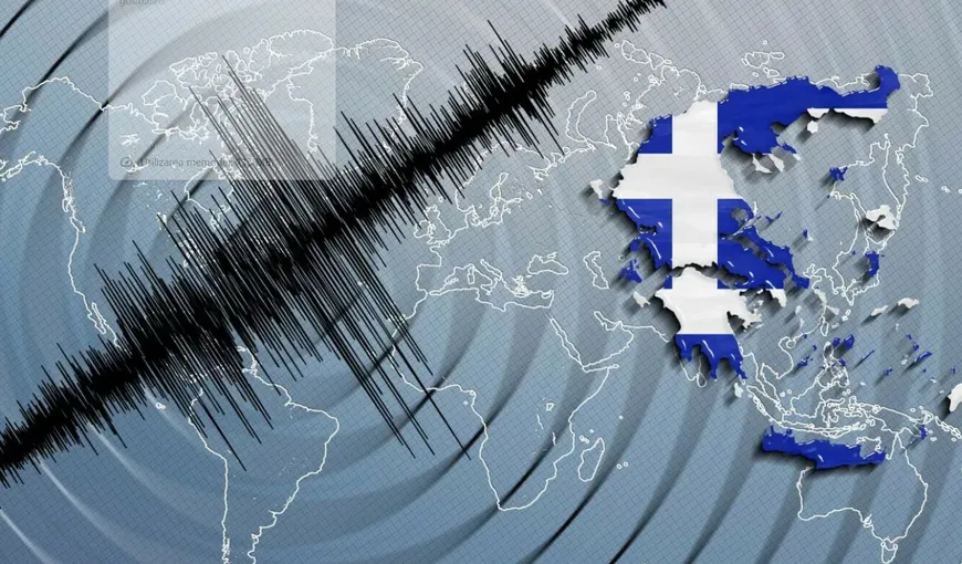 Cutremur puternic în Grecia. Seismul a avut o intensitate de 5,7 pe Richter