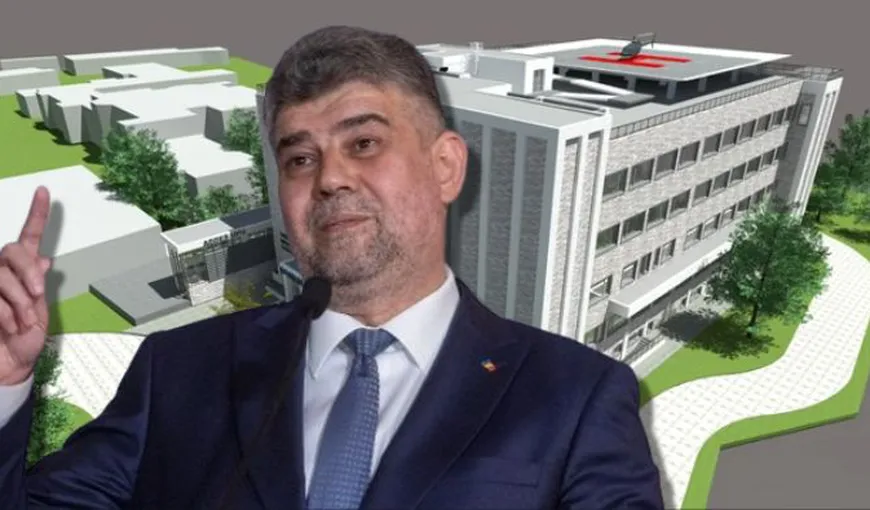 Un nou spital în București în care să funcționeze Institutul Fundeni, cu o investiție de 500 de milioane de euro. Ciolacu: „Nu mai putem continua în clădiri vechi de peste 60 de ani!”