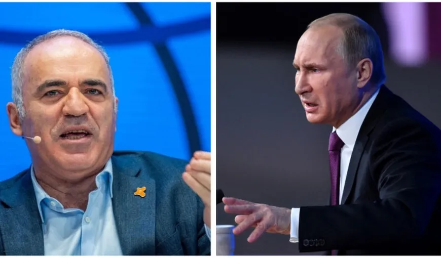 Garry Kasparov, declarat terorist de Rusia. Marele şahist riscă cinci ani de închisoare, ce mesaj i-a transmis lui Vladimir Putin