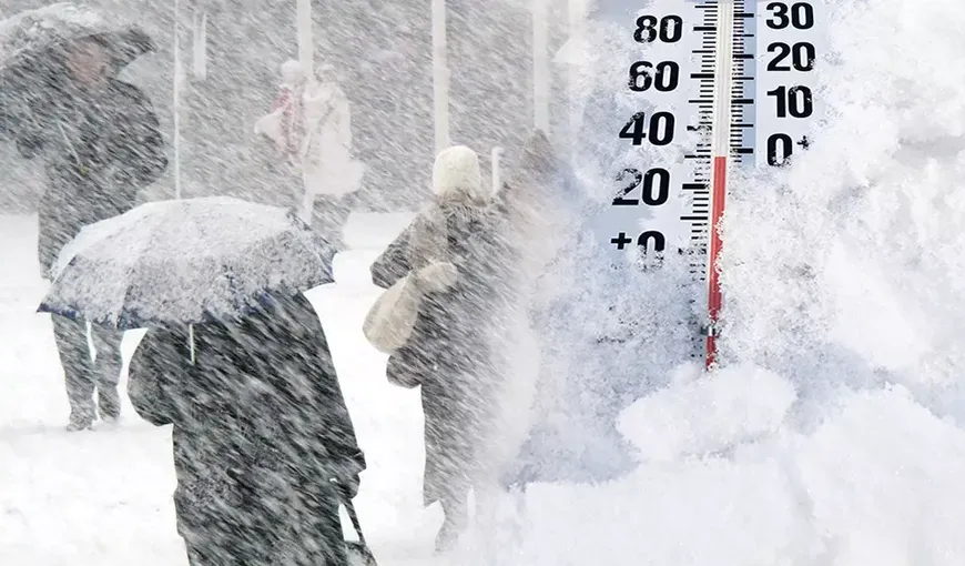 Accuweather a lansat alertă de ninsoare în România! Zonele afectate şi prognoza meteorologică pentru următoarele patru săptămâni