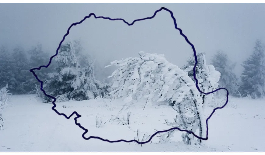 Urgia albă a lovit România chiar de 8 Martie! Unde a nins mai ceva ca în mijlocul iernii