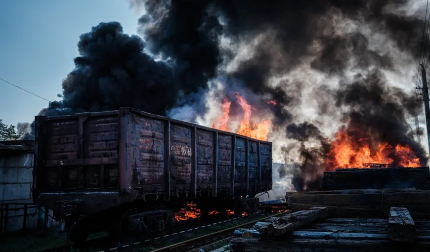 UPDATE Atac furibund al Rusiei asupra căilor ferate din Ucraina pentru blocarea livrărilor militare! Două spitale au fost evacuate de frica bombardamentelor. Militarii ucraineni au ripostat și au aruncat în aer două rafinării ruse de petrol