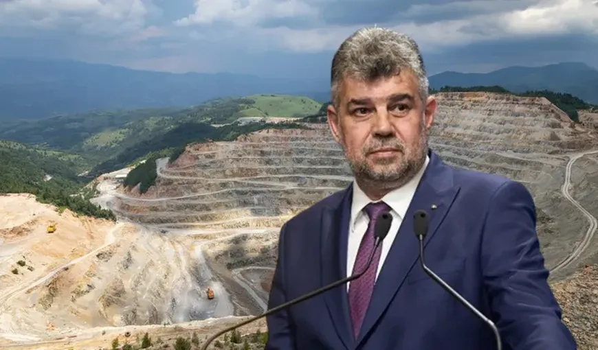 ANAF a pus sechestru pe acțiunile Gabriel Resources la Roşia Montană. Prima reacţie a lui Marcel Ciolacu