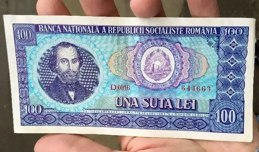 Prețul imens cu care se vinde o bancnotă de 100 de lei cu chipul lui Bălcescu. Cât costă alte monede și bancnote de colecție