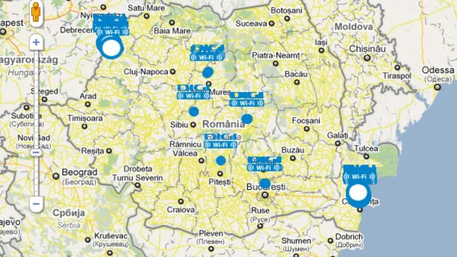 RCS&RDS a pornit oficial reteaua de hotspot-uri WiFi