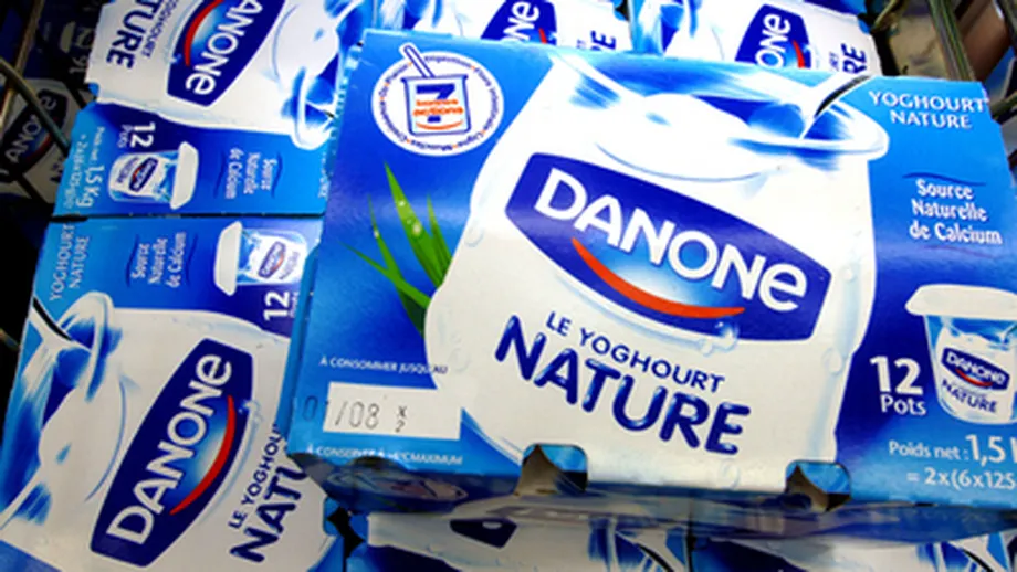 Afacerile grupului Danone au crescut cu 6% in S1