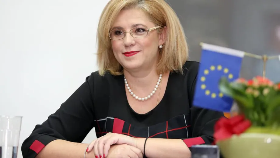 Corina Crețu, îngrijorată cu privire la gradul de absorbție al fondurilor din PNRR: Am cheltuit 3,3% din banii intrați deja în cont și 0,8% din suma totală