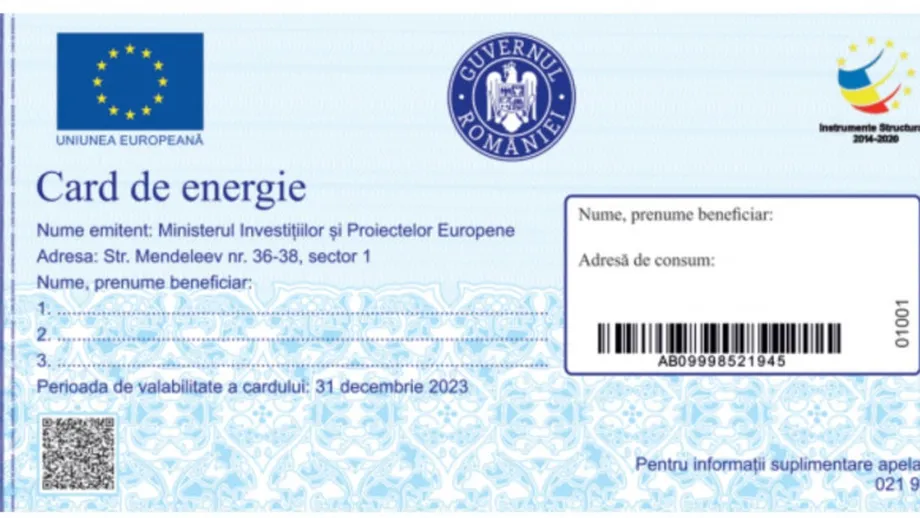 Cardurile de energie au ajuns la beneficiari. Marcel Boloș laudă Poșta Română. Când se vor putea face plăți