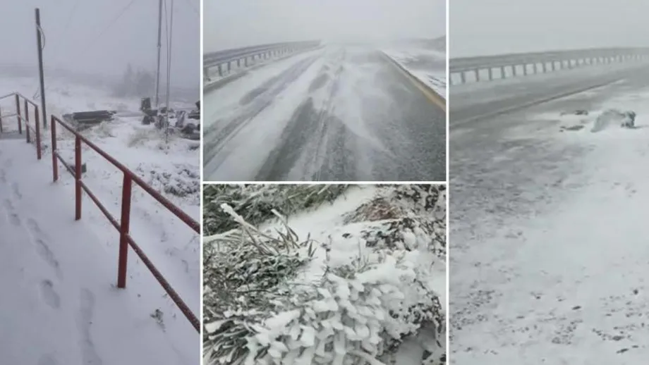 Prognoza meteo. ANM anunţă ninsori abundente şi viscol de 120 km/h în weekend. Cum va fi vremea în martie