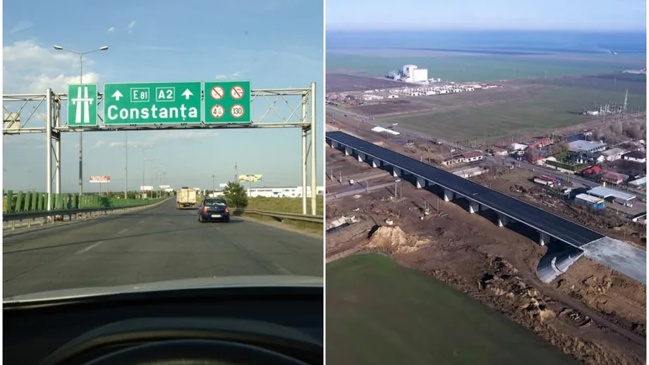 Gata cu aglomerația pentru românii care merg la mare! Un important pasaj rutier de pe Autostrada Soarelui va fi gata mai devreme
