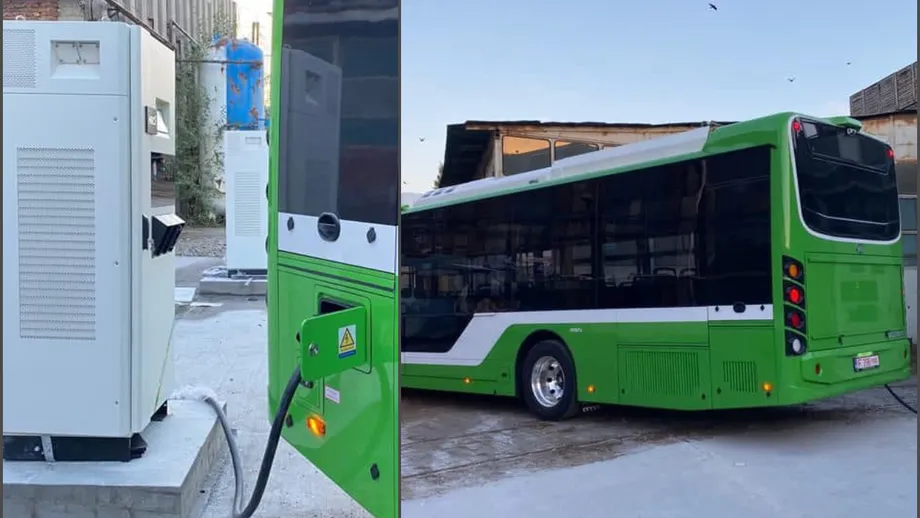 Noile autobuze electrice vor intra pe liniile 330 și 335 din București. STB montează primele stații de încărcare pentru acestea
