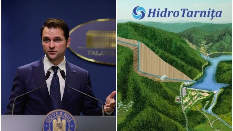 Sebastian Burduja lansează proiectul hidrocentralei de la Tarnița – Lăpuștești. Costul studiului de fezabilitate costă 3 milioane și jumătate de euro