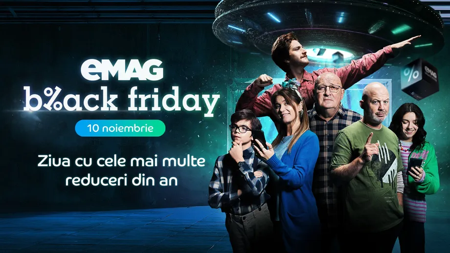 eMAG anunță cele mai mari oferte la Black Friday. iPhone 13 la 2000 de lei, televizoare la maxim 700 de lei și alte oferte unice. Lista prețurilor