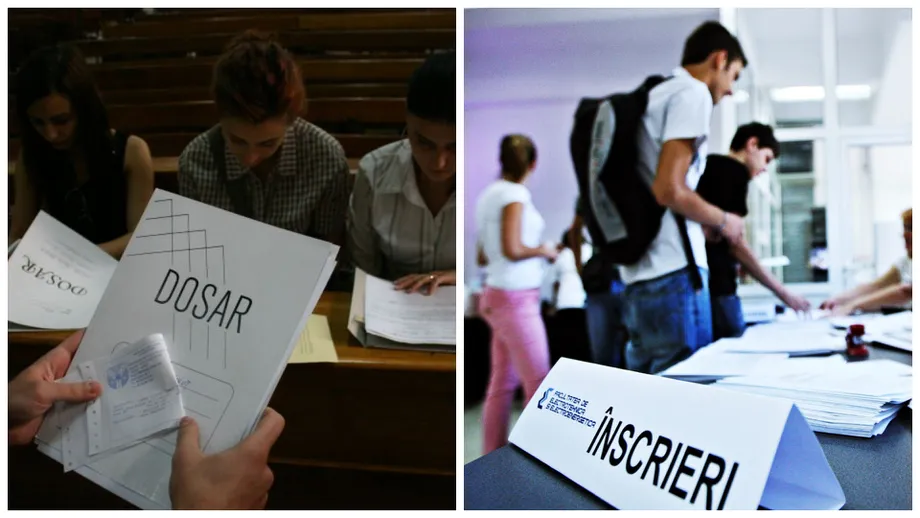 Admitere 2024. La ce facultăți poți intra doar cu dosar și media de la Bacalaureat