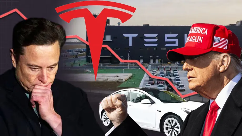 Acțiunile Tesla, declin semnificativ pe bursă. Picajul a șters toate câștigurile obținute după victoria lui Trump. Șeful de la casa Albă anunță că va cumpăra un autoturism Tesla în semn de susținere față de Musk