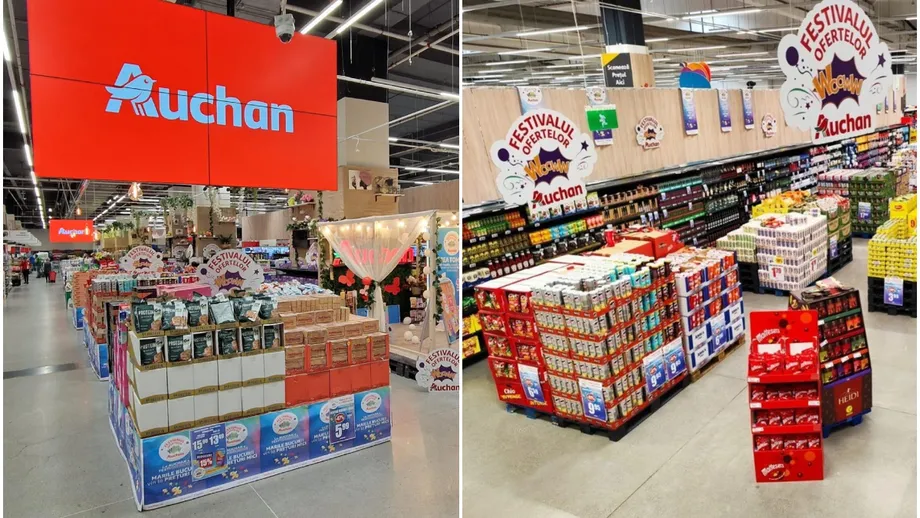 A început Festivalului Ofertelor Wooww la Auchan. Peste 1.600 de produse sunt la reducere