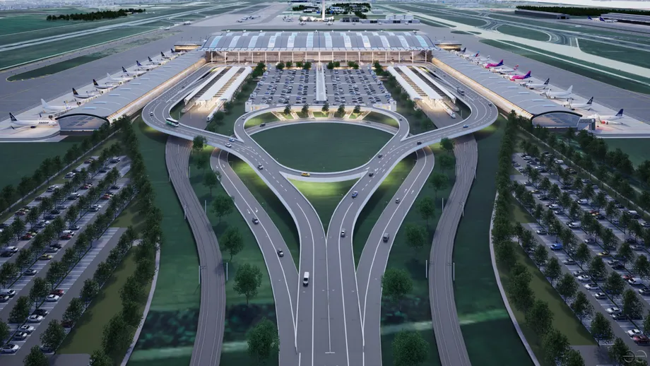 Noul Terminal al Aeroportului Henri Coandă, lansat în licitaţie. Cum va arăta
