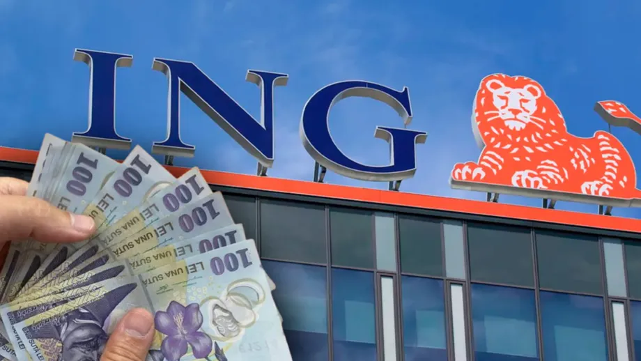 ING România oferă 1.000 de lei cadou pentru clienții care au card Visa. Ce trebuie să facă cei care vor să pună mâna pe bani