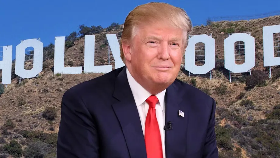 Donald Trump loveşte în industria filmului. Taxe vamale de 100% pentru filmele produse în afara SUA